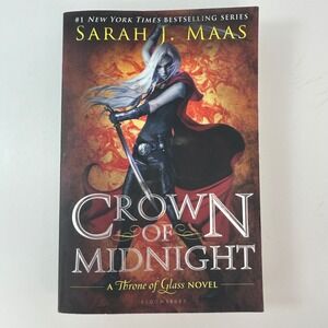 Crown of Midnight Paperback by Sarah J. Maas Throne of Glass